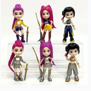 Warrior Princess Action Figure Set - Multicolor